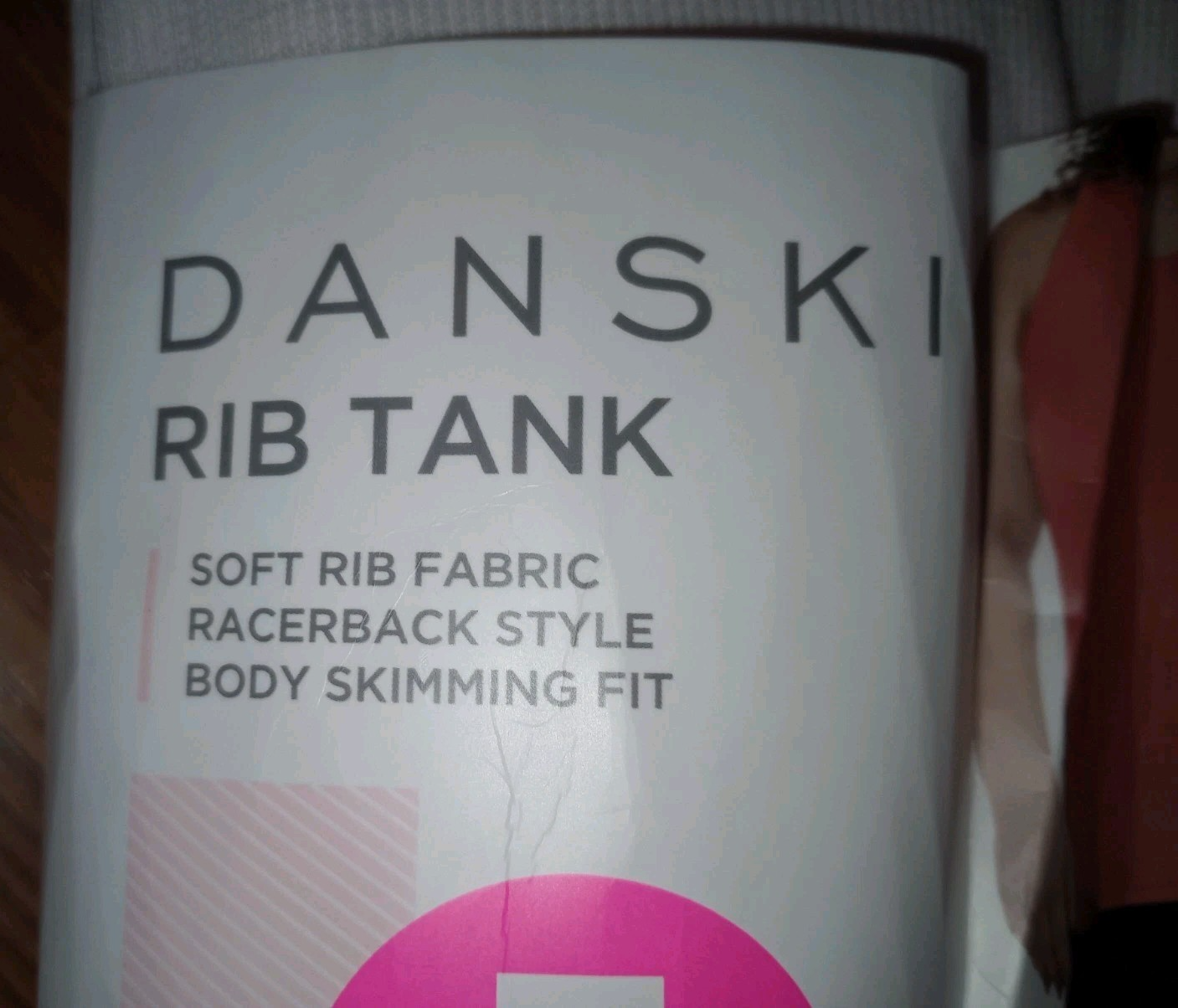NWT Danskin Women’s Ribbed Racerback Tank Top 2X Navy Pink White 3-Pack ...