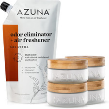 Air Freshener  Odor Eliminator for Strong Odor  4 Room Kit Includes 4 Empty
