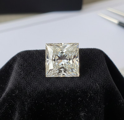 9x9 MM Princess Cut Loose Stones Diamond Look Moissanite Brilliant Cut Jewelry