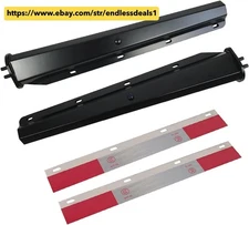 Mud Flap Hangers Brackets Mudflap Holders Mounts Set 1-1/8" Bolt Spacing 30"