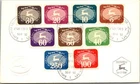 Israel FDC 11.30.1952 Running Stag - Tel Aviv Yafo - J34262