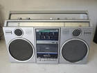 Vintage 1980s Panasonic RX 5050 AM/FM Radio Cassette Stereo Boombox Clean WORKS