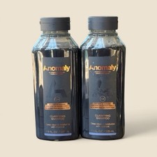 Anomaly Unconventional Haircare Clarifying Shampoo 11 oz 2-Pk Lot w/ Charcoal