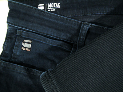 HOT Men's G STAR RAW DENIM MOTAC 3D SLIM SKINNY STRETCH Jeans 38x34 (*Fit 37x32)