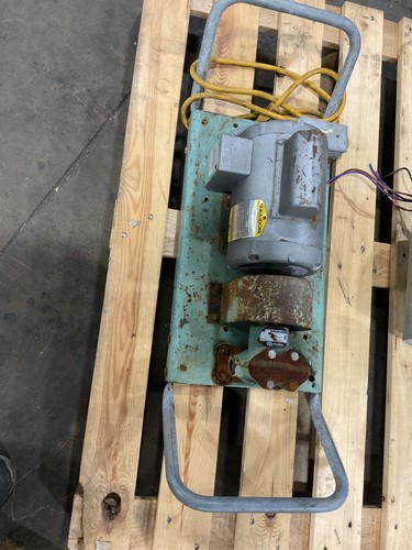 Hypro Piston Pump 5300 / Baldor L1318, 1 Hp, Electric Motor #4208FML