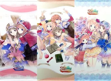 Atelier Arland Series Large Tapestry Set 3 pcs PS Vita Melkard Artist