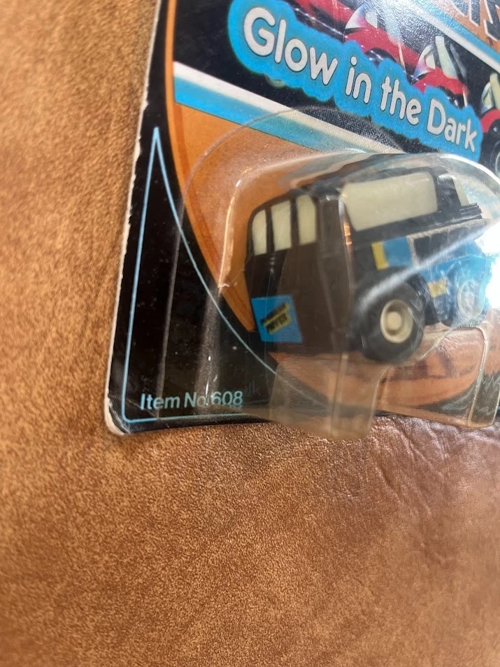 Винтаж 1981 Takara Penny Racers Светится в Темноте #608 Cruiser Bruiser NOC - Изображение 3 из 4