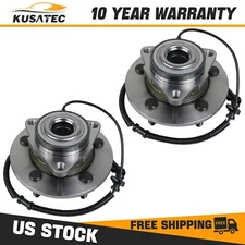 Pair Front Wheel Hub Bearing Assembly for Dodge Ram 1500 12-18 Ram 1500 Classic