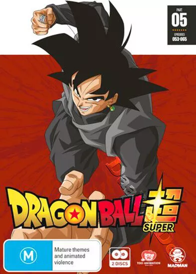 Dragon Ball Super (Part 5 Eps 53-65) NEW PAL 2-DVD Set Masako Nozawa