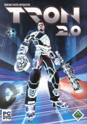 Tron 2.0 von Monolith Productions für PC mit beiden Discs und Bedienungsanleitung.
