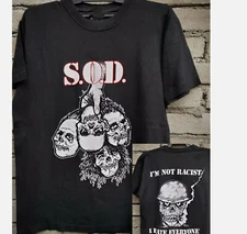 1990_s S.O.D Stormtroopers of Death Pushead Shirt Unisex Double Sides AC1155