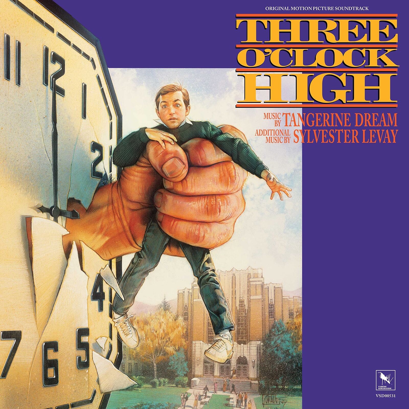 Tangerine Dream Three O'clock High LP Vinyl 7245533 NEW