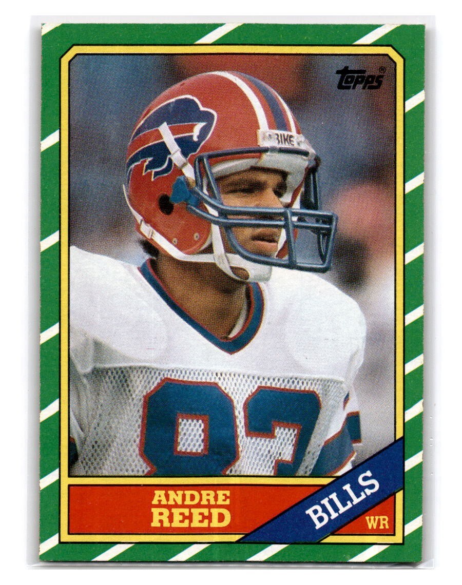 1986 Topps #388 Andre Reed RC - Buffalo Bills (NM)