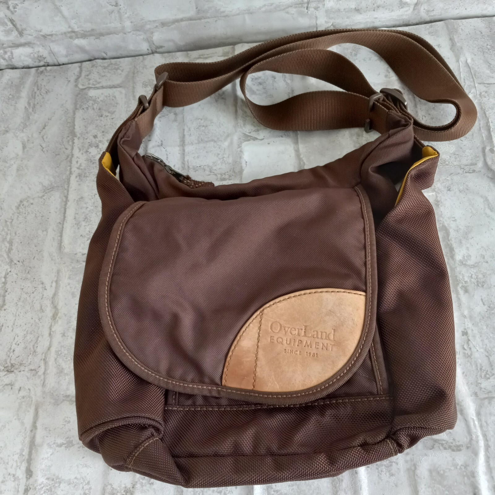 Overland Equipment Crossbody Nylon Bag Adjustable Messenger Sling Bag Travel