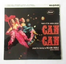 Nelson Riddle Orchestra.Can Can.7" Vinyl EP 1960 Capitol EAP2-1365