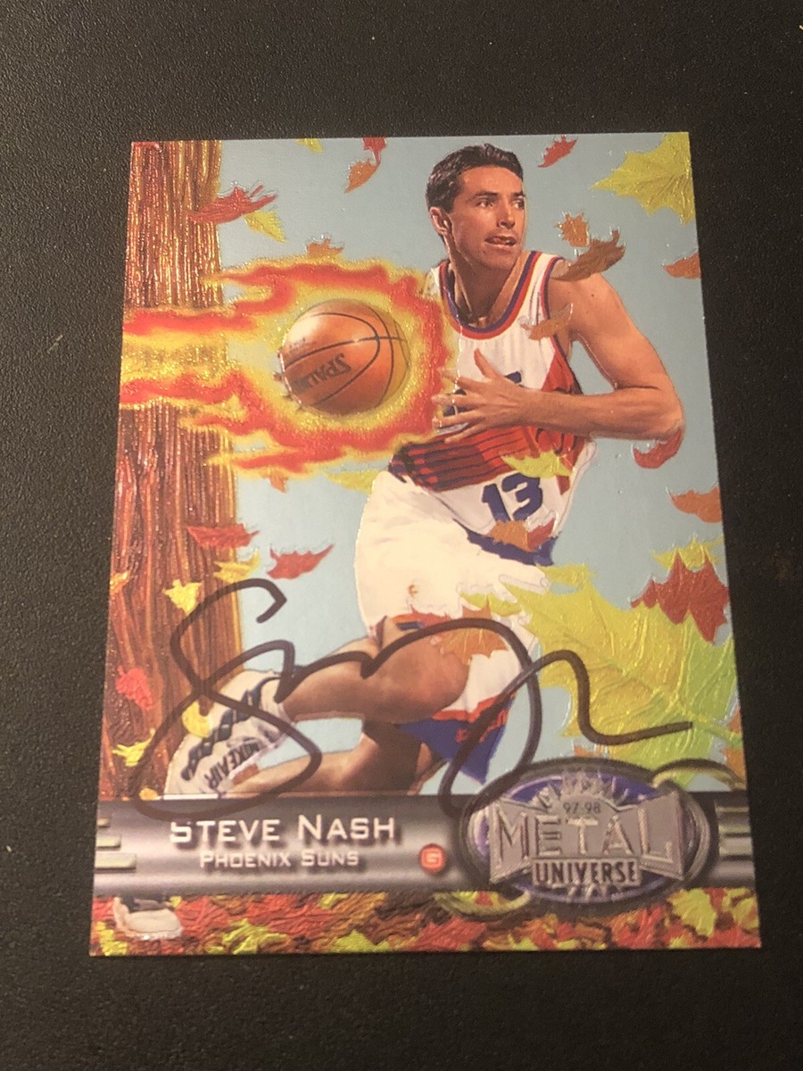 1997-98 Metal Universe Steve Nash #101 AUTO | eBay