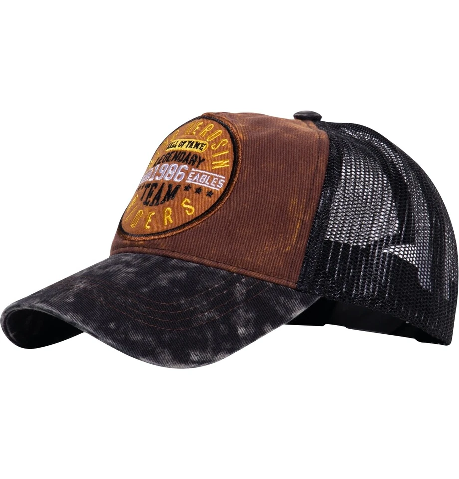 KING KEROSIN Herren Trucker Cap | Enzymwash | Stickerei Legendary Team - Bild 1 von 1