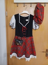 Karneval SCHOTTENKLEID Gr.36