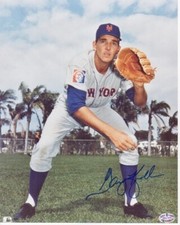 Gary Kroll Signed - Autographed New York Mets 8x10 inch Photo - Greg Tucker COA