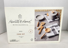 HEARTH  HAND with Magnolia KIDS 8 Piece Wood COOK SET Target NEW Open Box