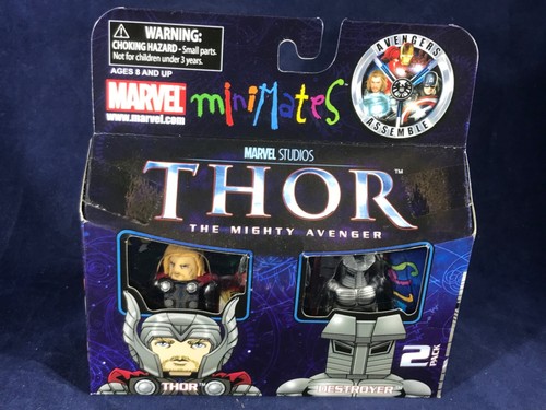 Y2-61 MINIMATES ACTIONFIGUR 2-PACK - THOR & DESTROYER - MARVEL