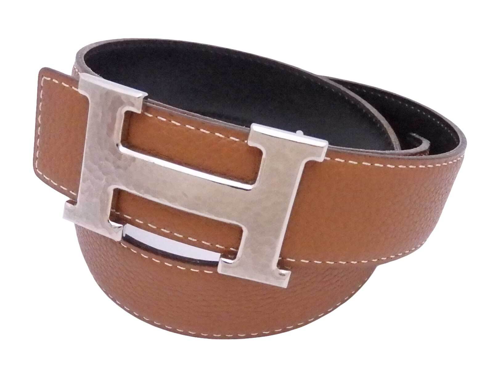hermes belt brown