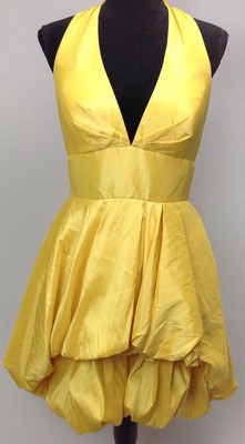 yellow cinderella dress