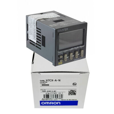 OMRON 電子カウンター H7CX
中古品の為多少の汚れ、キズ有り Omron H7CX-A-N Multifunction Preset Counter New One H7CXAN. | eBay