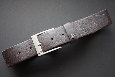 VG+ HANDSOME CAMEL ACTIVE BROWN OUTDOORSMANS BELT 44'' MSRP $39.99  