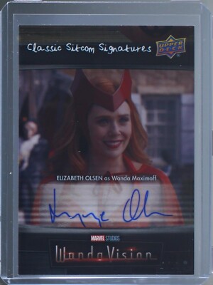 レア Upper Deck Marvel Elizabeth Olsen