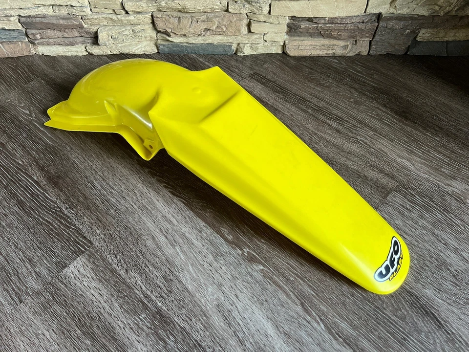 Guardabarros trasero amarillo Suzuki RMZ250 2004 2005 2006 motocross de UFO SU03934102 Foto 4 de 4