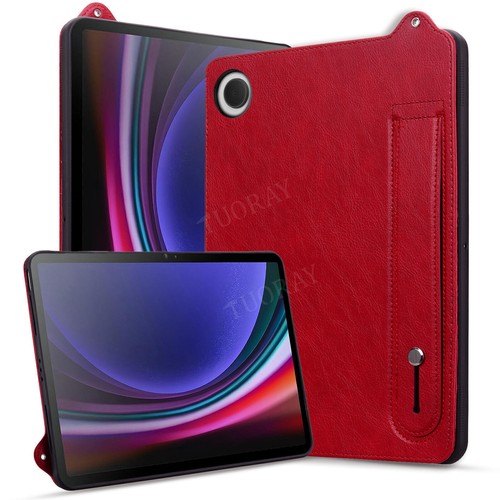 Handle Case For Samsung Galaxy Tab A9 Plus S9 S8 S7+ Ultra Leather Stand Cover - Picture 37 of 40