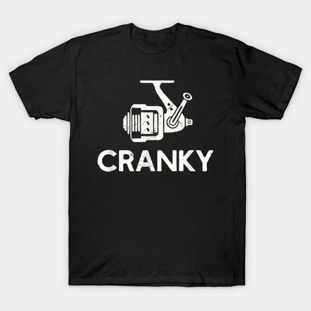 Cranky Fishing Reel Made in Australia T-Shirt