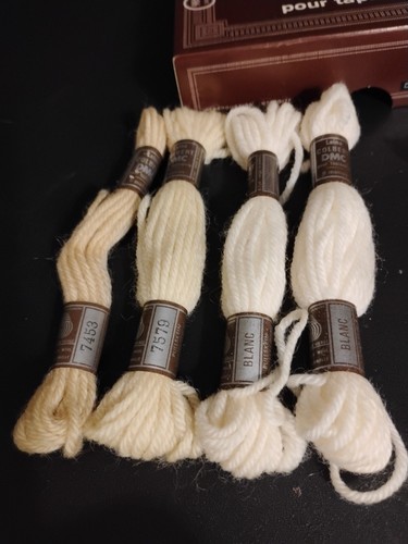 DMC Tapestry Wool 8m x 9 Pack Laine Colbert 100% Pure Assorted Colors - Picture 3 of 5