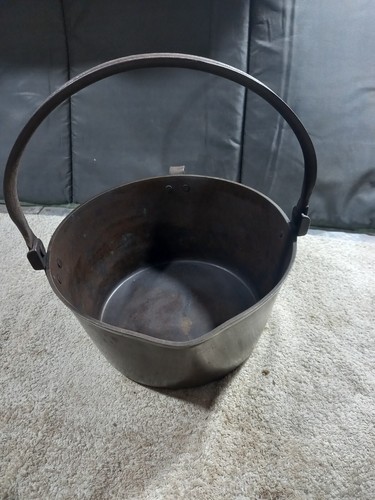 Vintage Brass Jam Pan