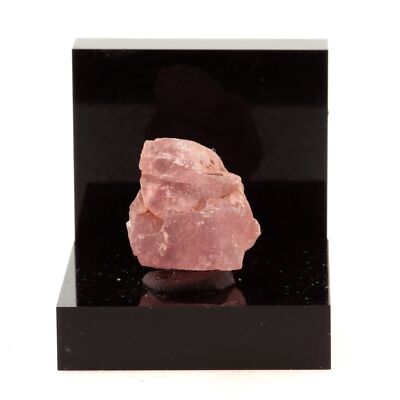 Stones And Minéraux. Fluorite Pink. 46.9 Ct. Solid Du Mont-Blanc, France Rare