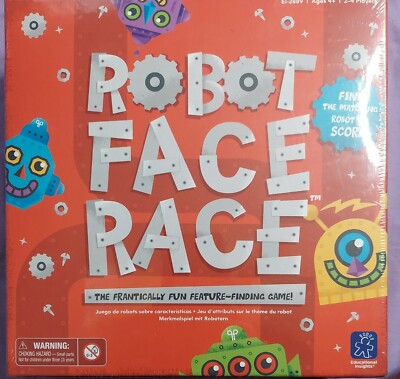 Robot Face Race Game - Complete Set - Ages 4+