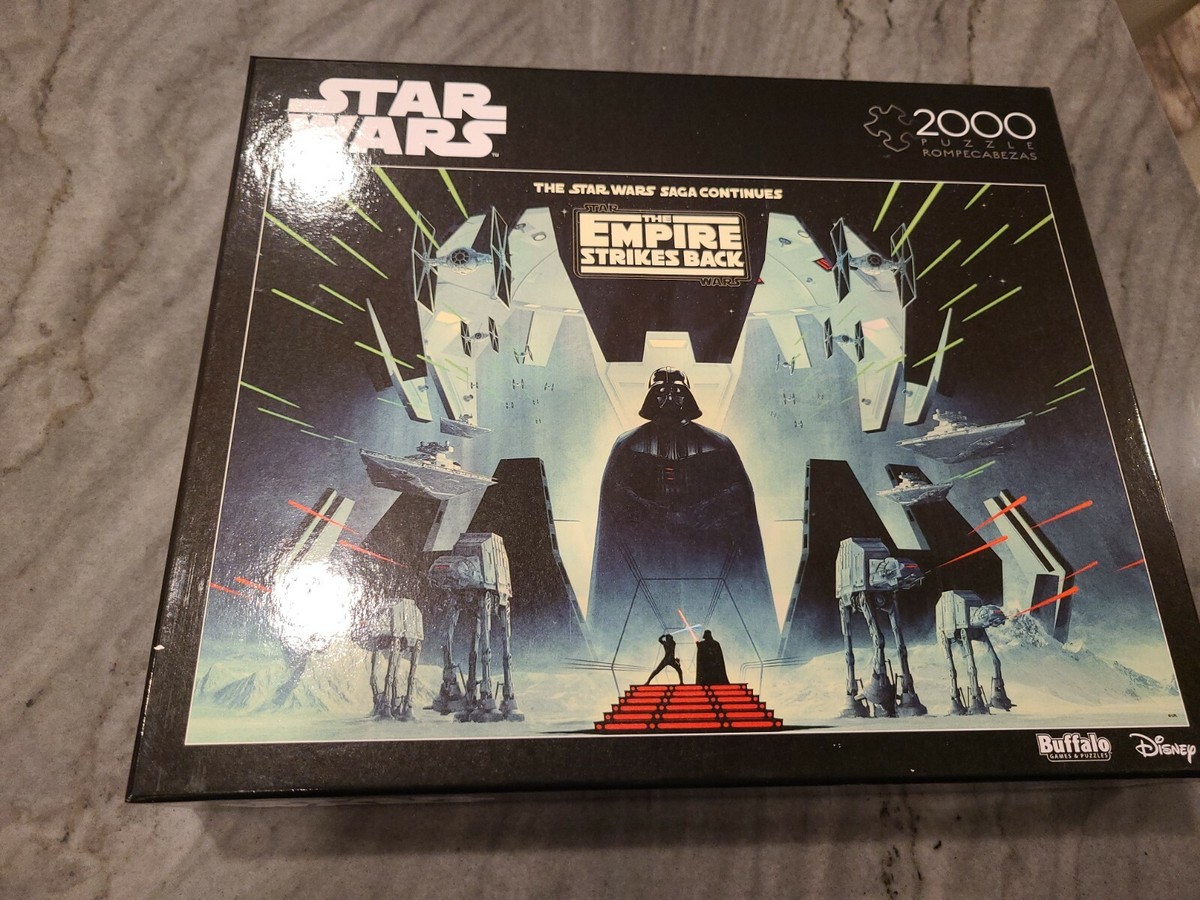 Star Wars The Saga Continues Empire Strikes Back 2000 P Puzzle