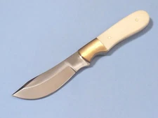 Rite EDGE DH8014 POT BELLY SKINNER White full tang knife 7 1/2" overall PA8014