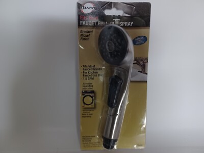 Danco 10408 Universal Pull-Out Kitchen Sink Faucet Spray Head | Chrome Finish