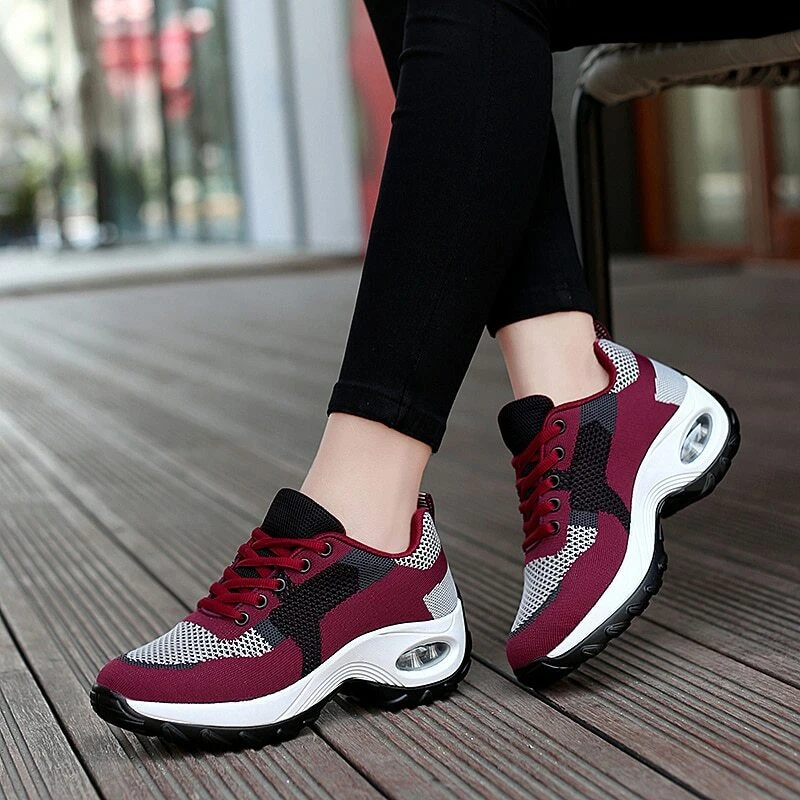Red sport zapatillas mujer new arrivals