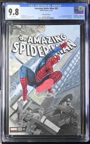 Amazing Spider-Man #59 2024 Marvel CGC 9.8 Mitsuhiro Arita Variant Cover NYCC