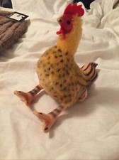 Steiff Spotted Hen White Tag Lim Ed 871 Out Of 1500 Pieces Mohair And Felt