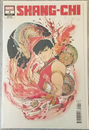 Shang-Chi #2 Peach Momoko Variant Cover Marvel 2021 1st appearance Iron Lady Fan