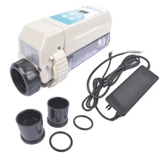 Complete Salt Water Pool Chlorine Generator System For 16000 Gallon Chlorinator