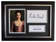 Heida Reed Signed A4 Framed Autograph Photo Display TV Poldark AFTAL COA