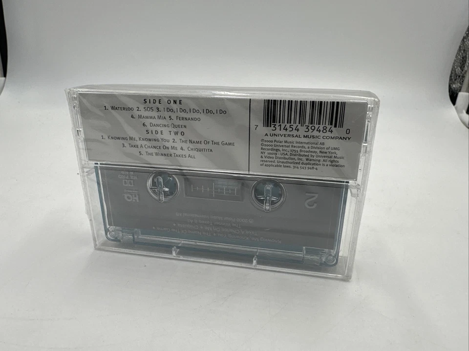 Rare The Best Of Abba The Millennium Collection Cassette Sealed New - Image 2 of 3