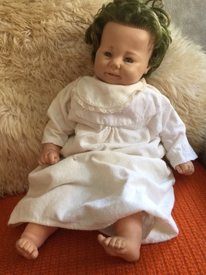 Woolworths Hamble Doll Green Hair 