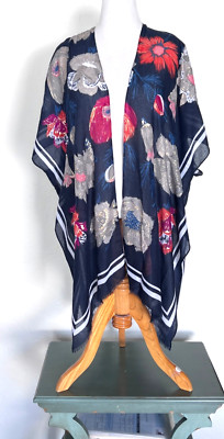 Woven Heart Kimono, Cover-up, Festival, Beautiful Pattern Light Weight, OS
