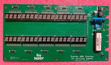 Big Daddy MA644 GREEN LED Display For Gottlieb/Premier Pinball Machines